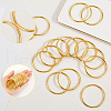 SOFPLATE Iron Open Jump Rings FIND-SP0002-63E-6