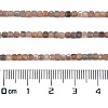 Natural Multi-Moonstone Beads Strands G-L587-C05-02-4