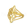 Fashionable 304 Stainless Steel Finger Rings for Women FS-WG5976D-06-2