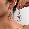 Alloy Dangle Earrings FS-WG12E90-01-1