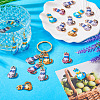 Alloy Enamel Pendants FIND-TAC0008-73KCG-01-6