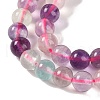 Natural Fluorite Beads Strands G-P530-B09-02-3