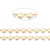 Textured Brass Handmade Link Chains CHC-G006-08G-1