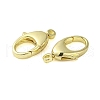 Brass Lobster Claw Clasps KK-B089-35G-2