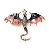 Dragon Enamel Pins JEWB-K018-17AG-01-1