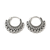 316 Surgical Stainless Steel Hoop Earrings EJEW-D096-08E-AS-1
