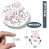 Cow Silicone Focal Beads SIL-CJC0001-13-2