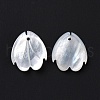 Natural White Shell Charms SSHEL-C011-07A-3