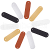 Gorgecraft 100Pcs 5 Colors Imitation Leather Sew on Patches DIY-GF0005-17-1