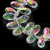 Electroplate Glass Beads Strands EGLA-B006-01A-FR02-3