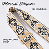 Bohemian Style Polyester Adjustable Webbing Bag Straps FIND-WH0418-24KCG-02-5