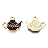 Alloy Enamel Pendants ENAM-S119-048A-1