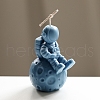 3D Spaceman on the Moon DIY Candle Food Grade Silicone Molds PW-WG51840-01-2