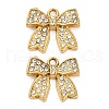 304 Stainless Steel Rhinestone Pendant STAS-U047-28G-1