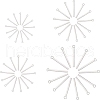 Unicraftale 304 Stainless Steel Pendants STAS-UN0004-36P-1