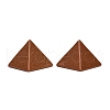 Synthetic Goldstone Orgonite Pyramid Display Decorations G-C186-07G-1