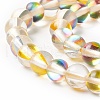 Synthetic Moonstone Beads Strands G-E573-02A-19-4