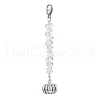 Halloween Pumpkin Alloy Pendant Decorations HJEW-JM02073-04-1