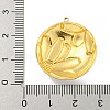 Ion Plating(IP) 304 Stainless Steel Pendants STAS-U007-04D-G-3