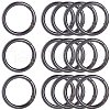SOFPLATE 10Pcs Alloy Spring Gate Rings FIND-SP0001-38B-1