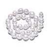 Natural Baroque Pearl Keshi Pearl Beads Strands PEAR-S019-06B-01-2