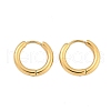 Ion Plating(IP) 304 Stainless Steel Huggie Hoop Earrings EJEW-F111B-16mm-G-2