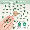 ARRICRAFT Natural Green Aventurine Beads Strands G-AR0002-20-2