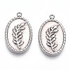 Non-Tarnish 304 Stainless Steel Pendants STAS-L022-323P-1