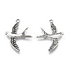 Tibetan Style Alloy Pendants TIBEP-T011-01AS-2