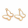 Natural Shell Pendants KK-T060-73-RS-2
