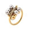304 Stainless Steel Finger Rings for Women RJEW-V014-09GP-4