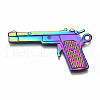 Rainbow Color Alloy Pendants PALLOY-S180-018-RS-2