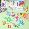 SUNNYCLUE DIY Animal Keychain Making Kit DIY-SC0023-68-3