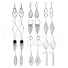 12Pairs Alloy Earring Sets FS-WGA2EC8-02-1