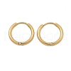 Ion Plating(IP) 304 Stainless Steel Huggie Hoop Earrings EJEW-F111A-17mm-G-2
