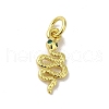 Real 18K Gold Plated Brass Pave Cubic Zirconia Pendants KK-M283-03A-G-1