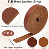 2M Flat AB Grade Cowhide Leather Cord AJEW-WH0479-73E-01-2