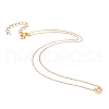 Brass Pendant Necklaces NJEW-JN02933-2