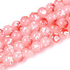 Baking Paint Glass Beads Strands DGLA-N015-10mm-03-1