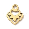 Ion Plating 304 Stainless Steel Pendants STAS-H165-12G-3