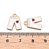 Alloy Enamel Charms ENAM-S121-064-3
