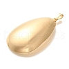 PVD Vacuum Plating 304 Stainless Steel Pendants STAS-U035-33G-02-2