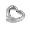 Anti-Tarnish 304 Stainless Steel Pendants STAS-M078-01B-P-2