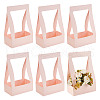 Transparent Rectangle Paper Bouquet Packaging Bags AJEW-WH0473-80A-1