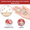 ARRICRAFT Synthetic Imperial Jasper Beads Strands G-AR0002-49-2