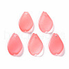 Spray Painted Glass Pendants GLAA-S190-014F-05-1