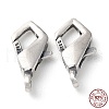 925 Thailand Sterling Silver Lobster Claw Clasps STER-D003-03A-P-3