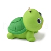 Tortoise Opaque Resin Pendants RESI-Z035-01P-01-2