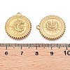 Ion Plating(IP) 304 Stainless Steel Pendant Rhinestone Settings STAS-T064-41G-3