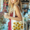 Canvas Women's Tote Bags ABAG-WH0057-003-5
